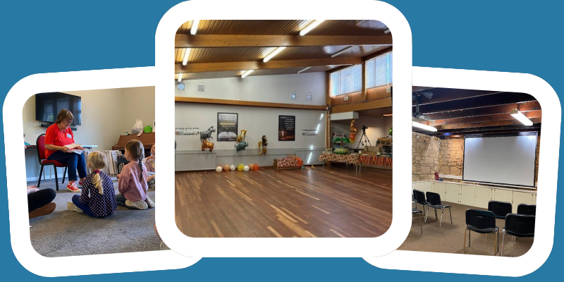 Hall Hire*
Our large hall and meeting rooms are available to hire for parties, events and meetings.